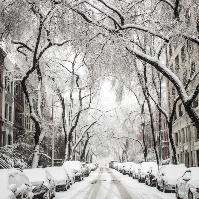 parking snowstorm