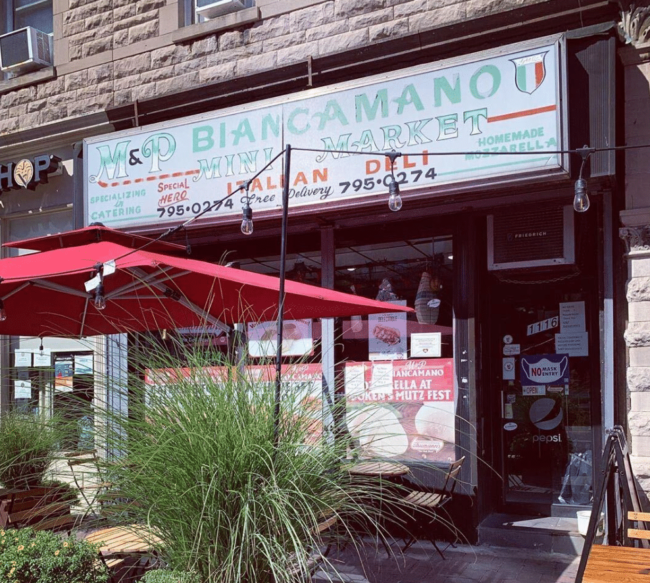 m p biancamano deli